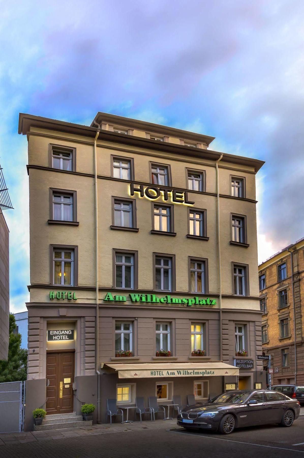 Hotel am Wilhelmsplatz Stuttgart Exteriör bild